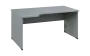 ORL 28 - 164 stůl kancelářský, rohový, levý, dřevěná podnož, deska 25 mm, široký 1600 mm, šedá