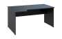 ORL 28 - 164 stůl kancelářský, rohový, levý, dřevěná podnož, deska 25 mm, široký 1600 mm, antracit