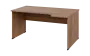 ORL 28 - 164 stůl kancelářský, rohový, pravý, dřevěná podnož, deska 25 mm, široký 1600 mm, dub bardolino