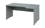 ORL 28 - 164 stůl kancelářský, rohový, pravý, dřevěná podnož, deska 25 mm, široký 1600 mm, šedá