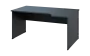 ORL 28 - 164 stůl kancelářský, rohový, pravý, dřevěná podnož, deska 25 mm, široký 1600 mm, antracit