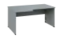 ORL 28 - 166 stůl kancelářský, rohový, levý, dřevěná podnož, deska 25 mm, široký 1600 mm, šedá