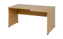 ORL 28 - 166 stůl kancelářský, rohový, pravý, dřevěná podnož, deska 25 mm, široký 1600 mm, javor horský