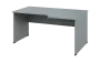 ORL 28 - 166 stůl kancelářský, rohový, pravý, dřevěná podnož, deska 25 mm, široký 1600 mm, šedá