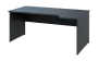 ORL 28 - 184 stůl kancelářský, rohový, pravý, dřevěná podnož, deska 25 mm, široký 1800 mm, antracit