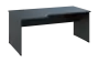 ORL 28 - 186 stůl kancelářský, rohový, levý, dřevěná podnož, deska 25 mm, široký 1800 mm, antracit