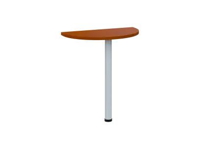 OJD 2 - 70 přístavba jednací, kovová podnož bílá, síla desky 25 mm, široká 700 mm, třešeň šumavská OJD 2 - 70 přístavba jednací, kovová podnož bílá, síla desky 25 mm, široká 700 mm, třešeň šumavská