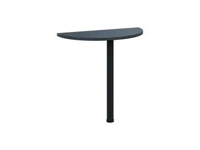 OJD 2 - 80 přístavba jednací, kovová podnož černá, síla desky 25 mm, široká 800 mm, antracit OJD 2 - 80 přístavba jednací, kovová podnož černá, síla desky 25 mm, široká 800 mm, antracit