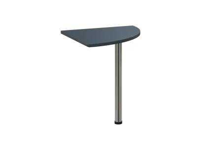 OS 27 - 7 deska spojovací, kovová podnož chrom, síla desky 25 mm, široká 700 mm, antracit OS 27 - 7 deska spojovací, kovová podnož chrom, síla desky 25 mm, široká 700 mm, antracit