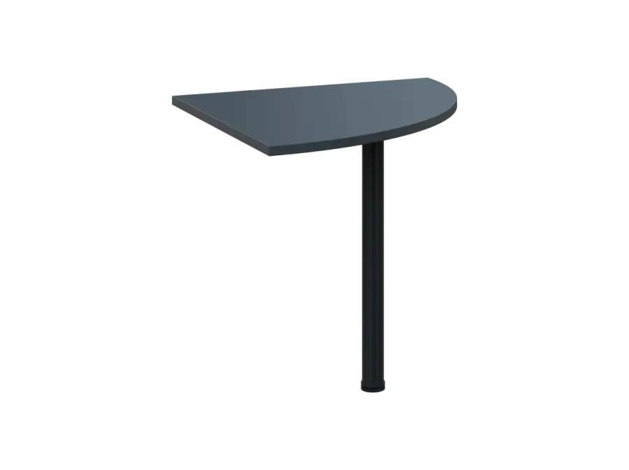 OS 28 - 8 deska spojovací, kovová podnož černá, síla desky 25 mm, široká 800 mm, antracit