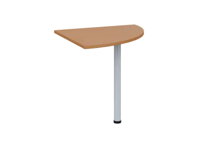 OS 28 - 8 deska spojovací, kovová podnož bílá, síla desky 25 mm, široká 800 mm, buk royal