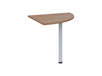 OS 28 - 8 deska spojovací, kovová podnož bílá, síla desky 25 mm, široká 800 mm, dub bardolino