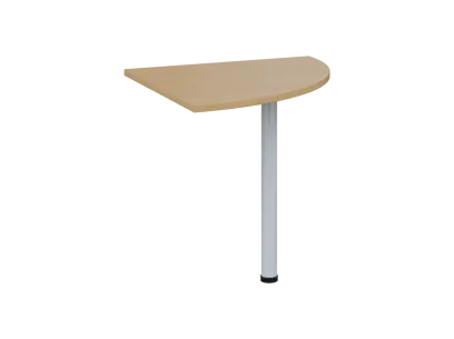 OS 28 - 8 deska spojovací, kovová podnož bílá, síla desky 25 mm, široká 800 mm, javor horský
