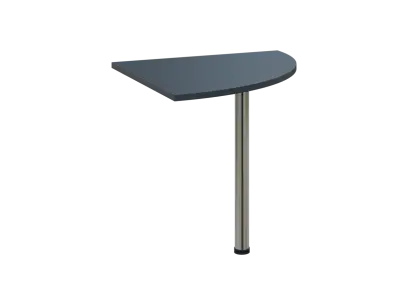 OS 28 - 8 deska spojovací, kovová podnož chrom, síla desky 25 mm, široká 800 mm, antracit