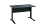 OPK 27 - 14 stůl kancelářský, kovová podnož černá, deska 25 mm, široký 1400 mm, antracit