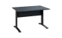 OPK 28 - 12 stůl kancelářský, kovová podnož černá, deska 25 mm, široký 1200 mm, antracit