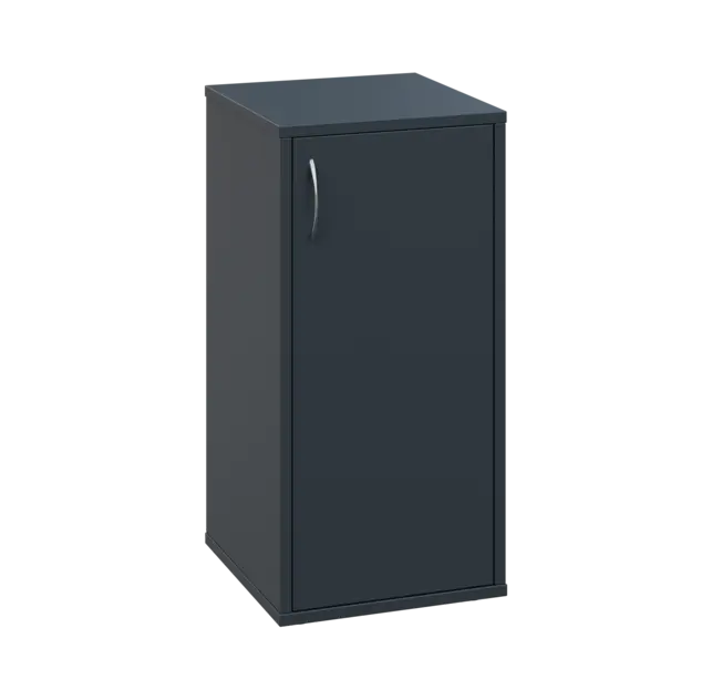 OV 2 - 4D kancelářská skříň, 1-dveřová, pravá, 750x400x400, antracit