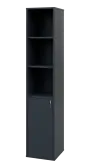 OV 5 - 4DN3 kancelářská skříň, 1-dveřová/nika, levá, 1800x400x400, antracit