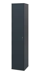 OV 5 - 4D kancelářská skříň, 1-dveřová, levá, 1800x400x400, antracit