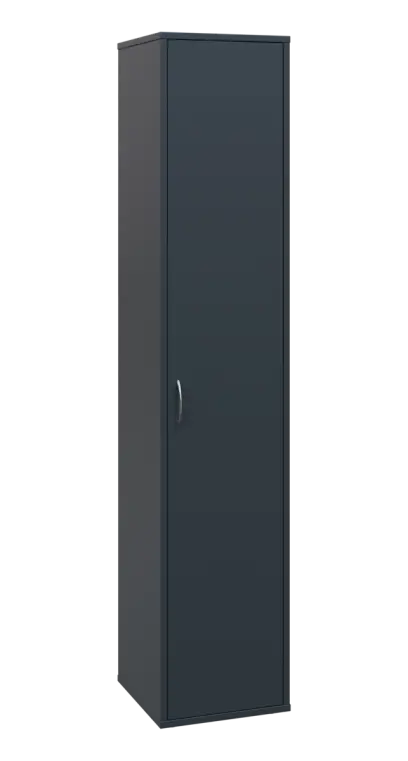 OV 5 - 4D kancelářská skříň, 1-dveřová, pravá, 1800x400x400, antracit OV 5 - 4D kancelářská skříň, 1-dveřová, pravá, 1800x400x400, antracit