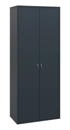 OV 5 - 8D kancelářská skříň, 2-dveřová, 1800x800x400, antracit