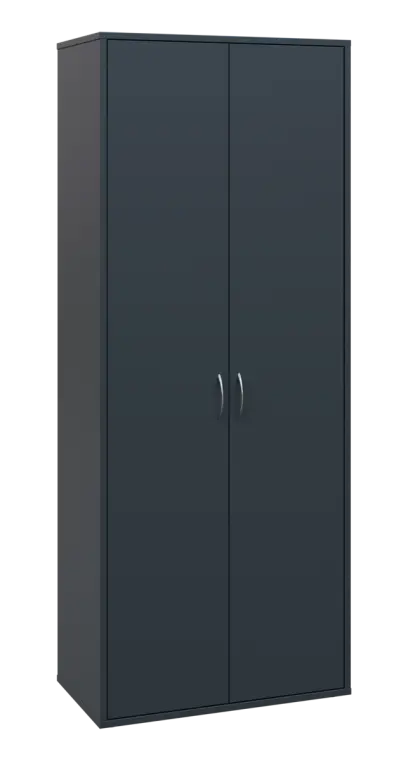 OV 5 - 8D kancelářská skříň, 2-dveřová, 1800x800x400, antracit