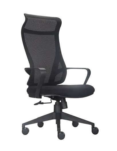 CORAL, kancelářská židle, černá