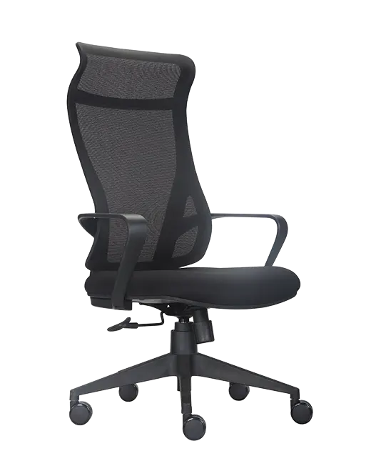 CORAL, kancelářská židle, černá