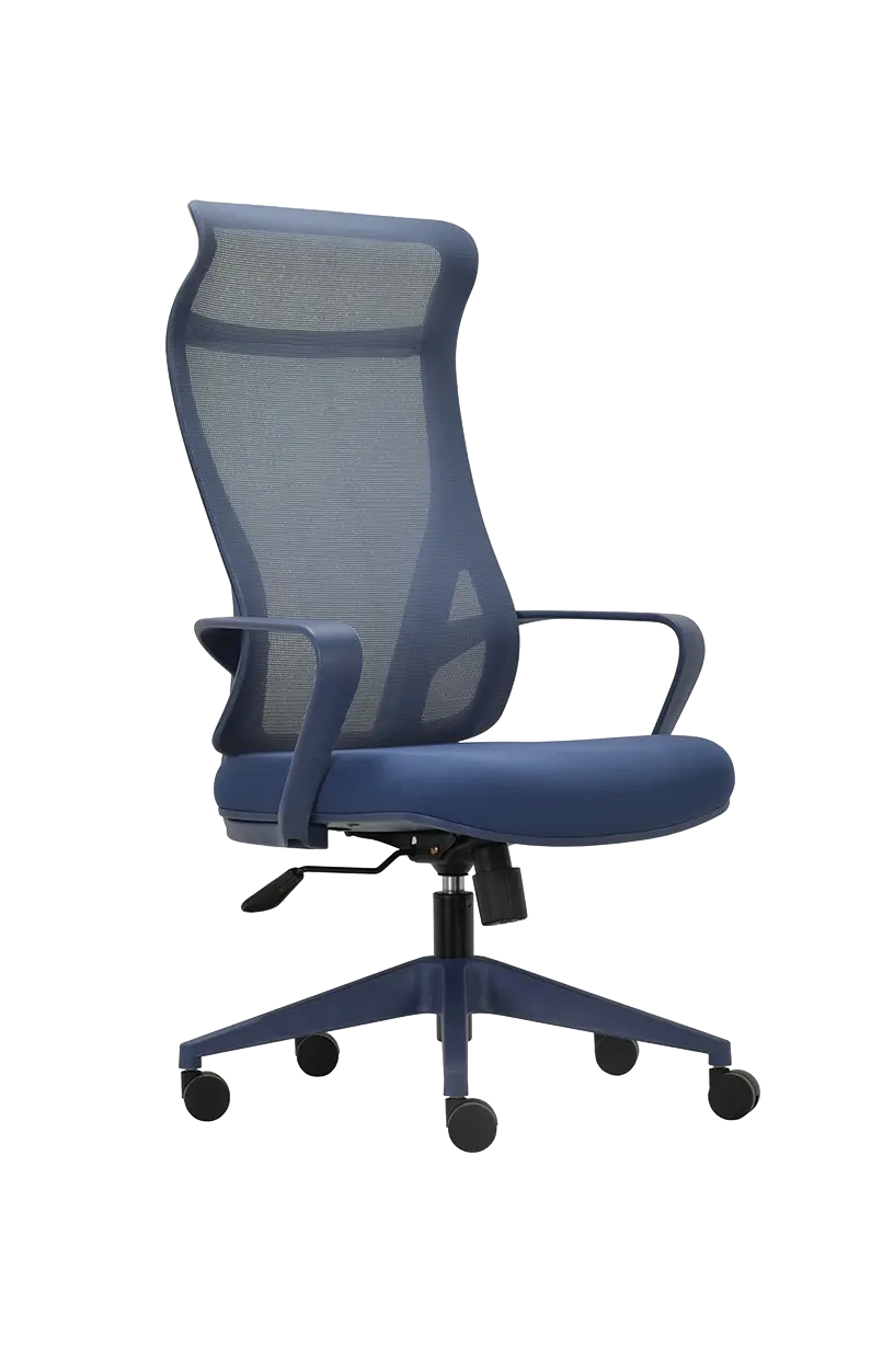 CORAL, kancelářská židle, modrá