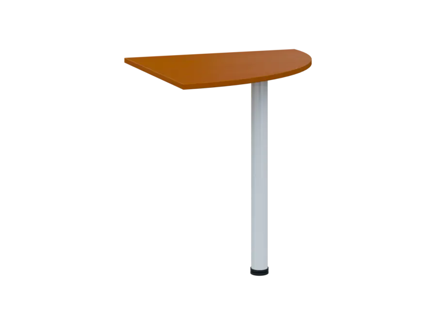 TS 7 - 7 deska spojovací, kovová podnož bílá, síla desky 18 mm, široká 700 mm, třešeň šumavská