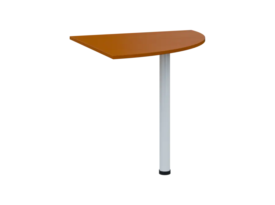 TS 8 - 8 deska spojovací, kovová podnož bílá, síla desky 18 mm, široká 800 mm, třešeň šumavská