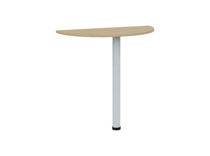 TJD - 80 přístavba jednací, kovová podnož bílá, síla desky 18 mm, široká 800 mm, javor horský