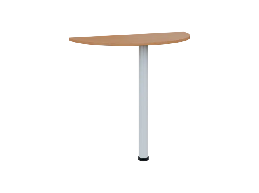 TJD - 80 přístavba jednací, kovová podnož bílá, síla desky 18 mm, široká 800 mm, buk royal