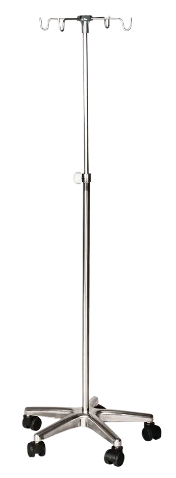 ISP 025, infuzní stojan, celonerezový