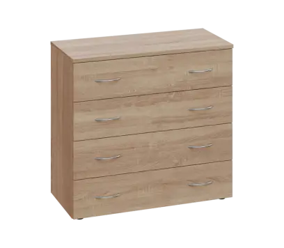 CNP 2 - 84Z skříň, 4-zásuvková, 750x800x400, dub bardolino