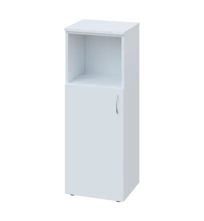 CNP 3 - 4DN skříň, 1-dveřová/nika, levá, 1100x400x400, bílá