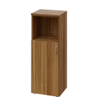 CNP 3 - 4DN skříň, 1-dveřová/nika, levá, 1100x400x400, ořech světlý