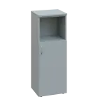 CNP 3 - 4DN skříň, 1-dveřová/nika, pravá, 1100x400x400, šedá