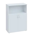 CNP 3 - 8DN skříň, 2-dveřová/nika, 1100x800x400, bílá