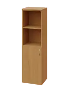 CNP 4 - 4DN2 skříň, 1-dveřová/nika, levá, 1450x400x400, buk royal