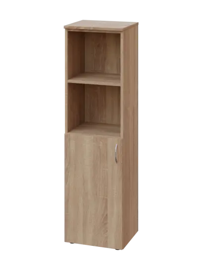 CNP 4 - 4DN2 skříň, 1-dveřová/nika, levá, 1450x400x400, dub bardolino