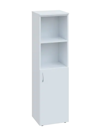 CNP 4 - 4DN2 skříň, 1-dveřová/nika, pravá, 1450x400x400, bílá