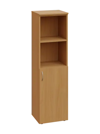 CNP 4 - 4DN2 skříň, 1-dveřová/nika, pravá, 1450x400x400, buk royal