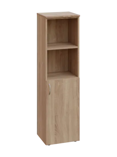 CNP 4 - 4DN2 skříň, 1-dveřová/nika, pravá, 1450x400x400, dub bardolino
