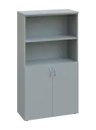 CNP 4 - 8DN2 skříň, 2-dveřová/nika, 1450x800x400, šedá