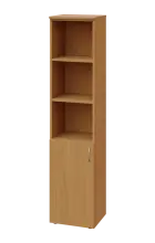 CNP 5 - 4DN3 skříň, 1-dveřová/nika, levá, 1800x400x400, buk royal