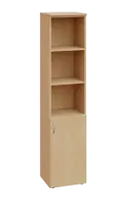 CNP 5 - 4DN3 skříň, 1-dveřová/nika, pravá, 1800x400x400, bříza světlá