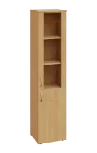 CNP 5 - 4DS skříň, 2-dveřová/prosklená, pravá, 1800x400x400, javor horský