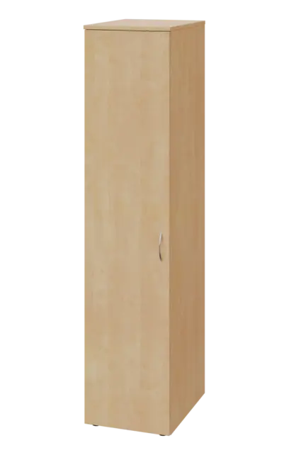 CSTP 5 - 42 šatní skříň, 1-dveřová, tyč, levá, 1800x400x600, bříza světlá