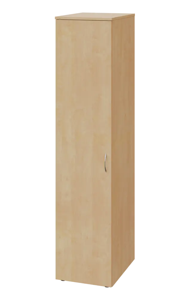 CSTP 5 - 42 šatní skříň, 1-dveřová, tyč, levá, 1800x400x600, bříza světlá